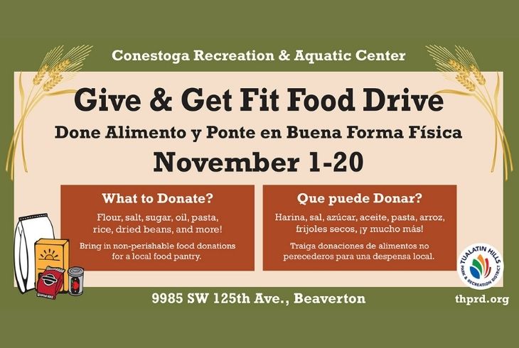 Give & Get Fit Food Drive